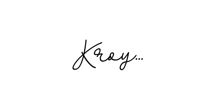 Similarly BallpointsItalic-DORy9 is the best handwritten signature design. Signature creator online .You can use it as an online autograph creator for name Kroy.... Kroy... signature style 11 images and pictures png