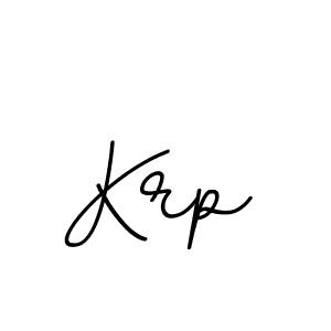 Also we have Krp name is the best signature style. Create professional handwritten signature collection using BallpointsItalic-DORy9 autograph style. Krp signature style 11 images and pictures png