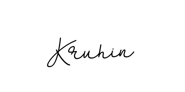 The best way (BallpointsItalic-DORy9) to make a short signature is to pick only two or three words in your name. The name Kruhin include a total of six letters. For converting this name. Kruhin signature style 11 images and pictures png