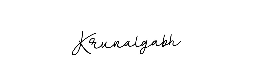 Also You can easily find your signature by using the search form. We will create Krunalgabh name handwritten signature images for you free of cost using BallpointsItalic-DORy9 sign style. Krunalgabh signature style 11 images and pictures png