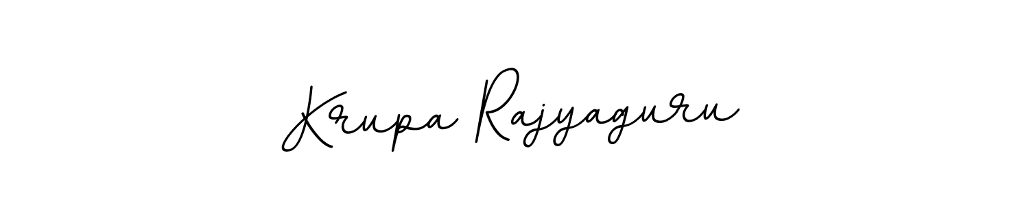 if you are searching for the best signature style for your name Krupa Rajyaguru. so please give up your signature search. here we have designed multiple signature styles  using BallpointsItalic-DORy9. Krupa Rajyaguru signature style 11 images and pictures png