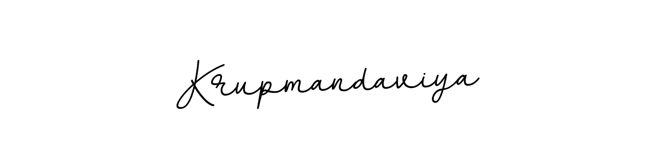 Make a beautiful signature design for name Krupmandaviya. Use this online signature maker to create a handwritten signature for free. Krupmandaviya signature style 11 images and pictures png