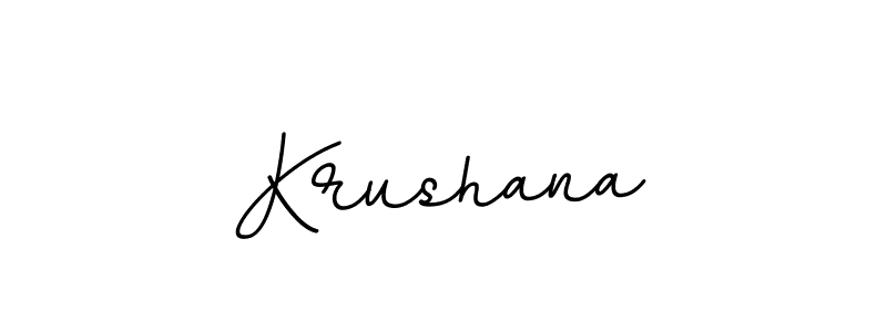 It looks lik you need a new signature style for name Krushana. Design unique handwritten (BallpointsItalic-DORy9) signature with our free signature maker in just a few clicks. Krushana signature style 11 images and pictures png