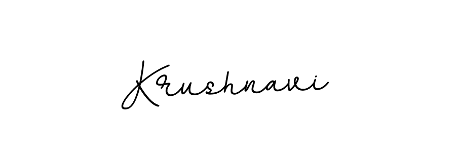 This is the best signature style for the Krushnavi name. Also you like these signature font (BallpointsItalic-DORy9). Mix name signature. Krushnavi signature style 11 images and pictures png
