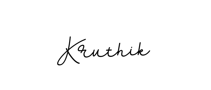 if you are searching for the best signature style for your name Kruthik. so please give up your signature search. here we have designed multiple signature styles  using BallpointsItalic-DORy9. Kruthik signature style 11 images and pictures png