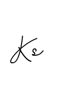 You should practise on your own different ways (BallpointsItalic-DORy9) to write your name (Ks) in signature. don't let someone else do it for you. Ks signature style 11 images and pictures png