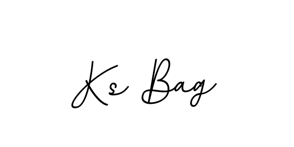 You should practise on your own different ways (BallpointsItalic-DORy9) to write your name (Ks Bag) in signature. don't let someone else do it for you. Ks Bag signature style 11 images and pictures png