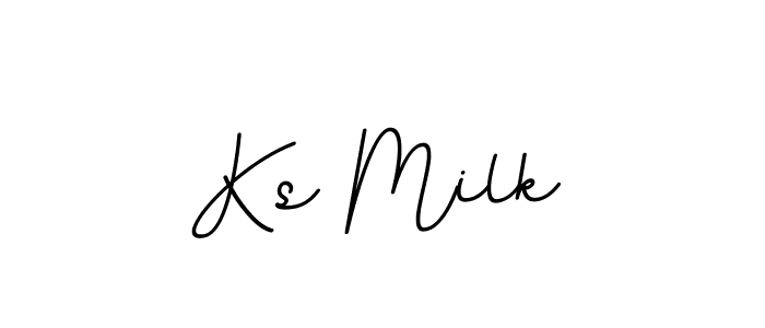 Also You can easily find your signature by using the search form. We will create Ks Milk name handwritten signature images for you free of cost using BallpointsItalic-DORy9 sign style. Ks Milk signature style 11 images and pictures png