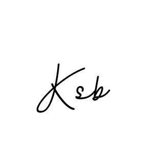 Create a beautiful signature design for name Ksb. With this signature (BallpointsItalic-DORy9) fonts, you can make a handwritten signature for free. Ksb signature style 11 images and pictures png