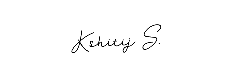 How to make Kshitij S. signature? BallpointsItalic-DORy9 is a professional autograph style. Create handwritten signature for Kshitij S. name. Kshitij S. signature style 11 images and pictures png