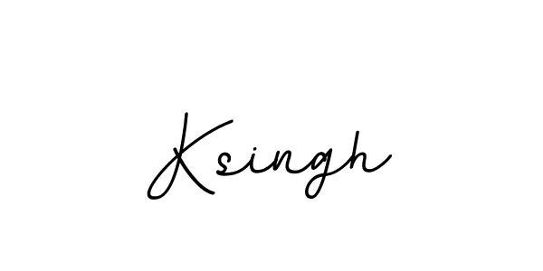 You should practise on your own different ways (BallpointsItalic-DORy9) to write your name (Ksingh) in signature. don't let someone else do it for you. Ksingh signature style 11 images and pictures png