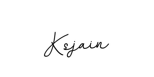 Make a beautiful signature design for name Ksjain. With this signature (BallpointsItalic-DORy9) style, you can create a handwritten signature for free. Ksjain signature style 11 images and pictures png
