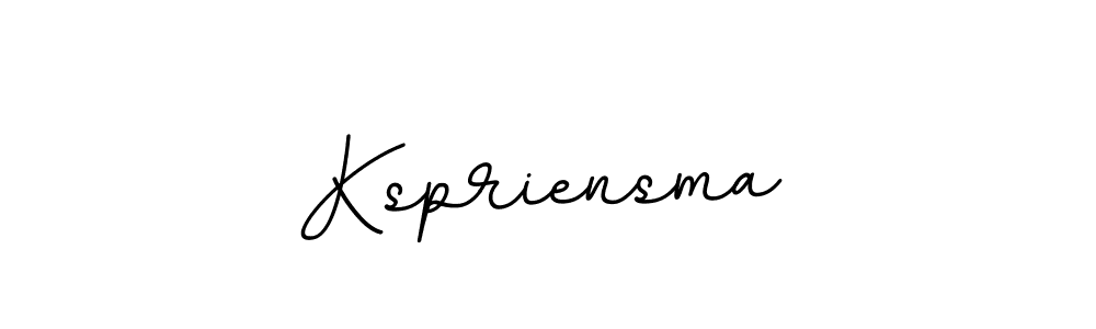 How to make Kspriensma signature? BallpointsItalic-DORy9 is a professional autograph style. Create handwritten signature for Kspriensma name. Kspriensma signature style 11 images and pictures png