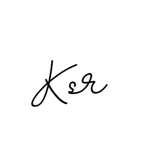 It looks lik you need a new signature style for name Ksr. Design unique handwritten (BallpointsItalic-DORy9) signature with our free signature maker in just a few clicks. Ksr signature style 11 images and pictures png