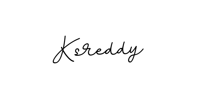 Design your own signature with our free online signature maker. With this signature software, you can create a handwritten (BallpointsItalic-DORy9) signature for name Ksreddy. Ksreddy signature style 11 images and pictures png
