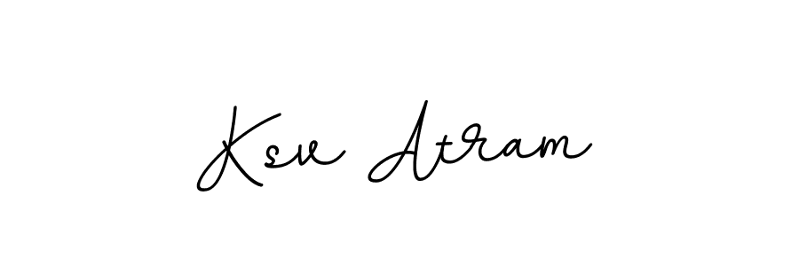 Make a beautiful signature design for name Ksv Atram. Use this online signature maker to create a handwritten signature for free. Ksv Atram signature style 11 images and pictures png