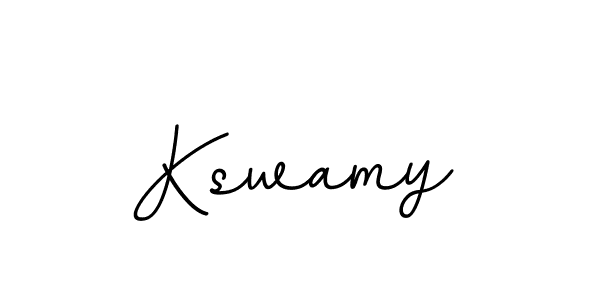 Kswamy stylish signature style. Best Handwritten Sign (BallpointsItalic-DORy9) for my name. Handwritten Signature Collection Ideas for my name Kswamy. Kswamy signature style 11 images and pictures png
