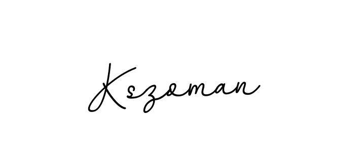 Kszoman stylish signature style. Best Handwritten Sign (BallpointsItalic-DORy9) for my name. Handwritten Signature Collection Ideas for my name Kszoman. Kszoman signature style 11 images and pictures png