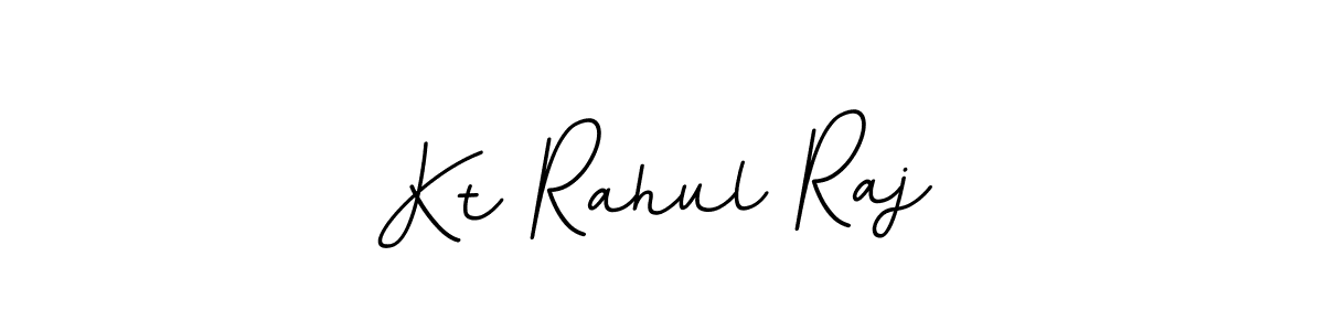 It looks lik you need a new signature style for name Kt Rahul Raj. Design unique handwritten (BallpointsItalic-DORy9) signature with our free signature maker in just a few clicks. Kt Rahul Raj signature style 11 images and pictures png