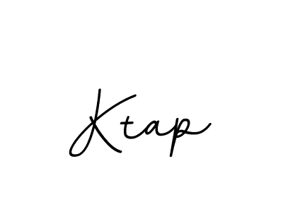 Make a beautiful signature design for name Ktap. With this signature (BallpointsItalic-DORy9) style, you can create a handwritten signature for free. Ktap signature style 11 images and pictures png