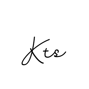 Also we have Kts name is the best signature style. Create professional handwritten signature collection using BallpointsItalic-DORy9 autograph style. Kts signature style 11 images and pictures png