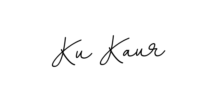 Make a beautiful signature design for name Ku Kaur. With this signature (BallpointsItalic-DORy9) style, you can create a handwritten signature for free. Ku Kaur signature style 11 images and pictures png