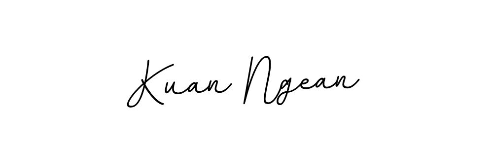 Kuan Ngean stylish signature style. Best Handwritten Sign (BallpointsItalic-DORy9) for my name. Handwritten Signature Collection Ideas for my name Kuan Ngean. Kuan Ngean signature style 11 images and pictures png