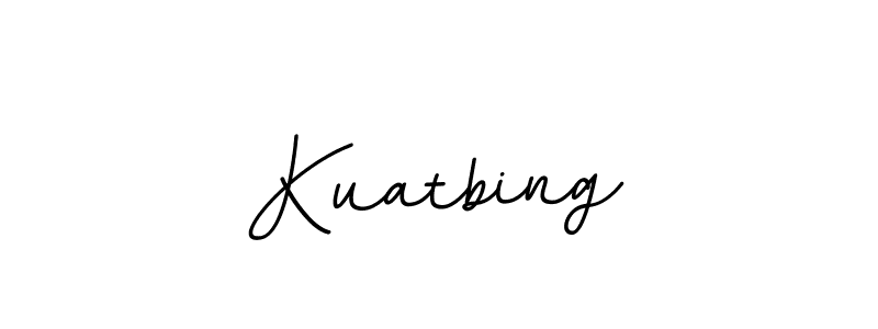 Similarly BallpointsItalic-DORy9 is the best handwritten signature design. Signature creator online .You can use it as an online autograph creator for name Kuatbing. Kuatbing signature style 11 images and pictures png