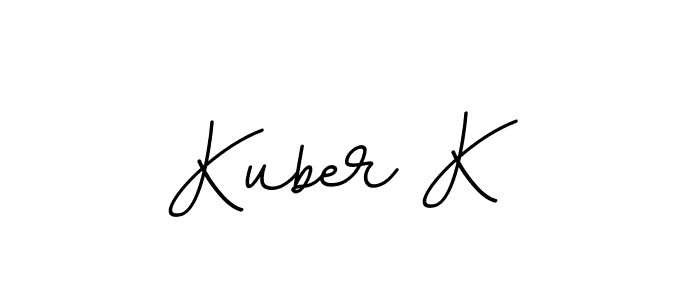 How to Draw Kuber K signature style? BallpointsItalic-DORy9 is a latest design signature styles for name Kuber K. Kuber K signature style 11 images and pictures png