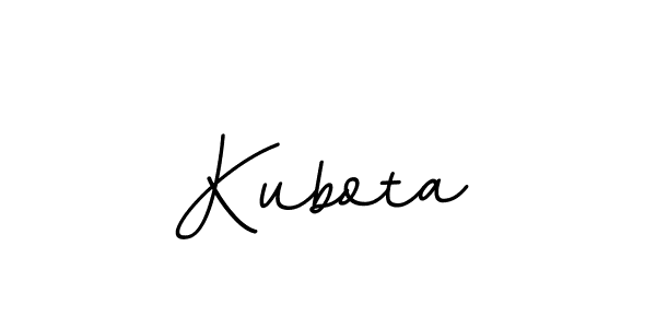 Make a beautiful signature design for name Kubota. With this signature (BallpointsItalic-DORy9) style, you can create a handwritten signature for free. Kubota signature style 11 images and pictures png