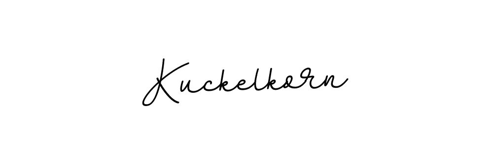 How to make Kuckelkorn name signature. Use BallpointsItalic-DORy9 style for creating short signs online. This is the latest handwritten sign. Kuckelkorn signature style 11 images and pictures png