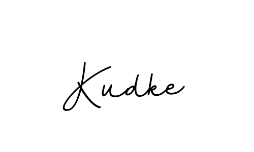 Make a beautiful signature design for name Kudke. With this signature (BallpointsItalic-DORy9) style, you can create a handwritten signature for free. Kudke signature style 11 images and pictures png