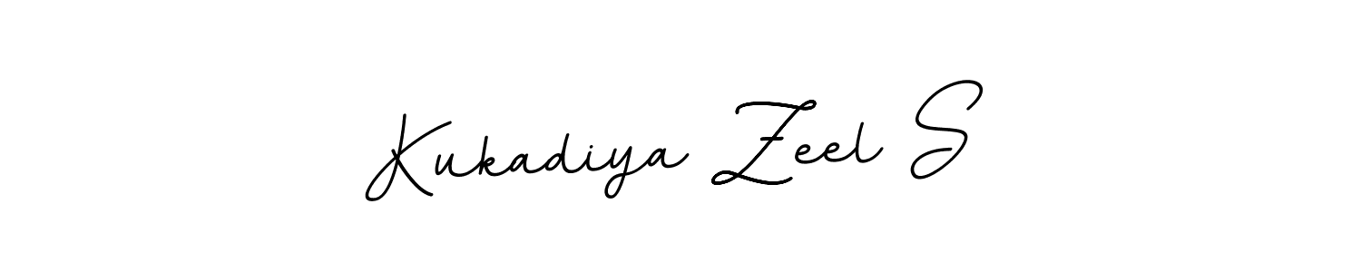 It looks lik you need a new signature style for name Kukadiya Zeel S. Design unique handwritten (BallpointsItalic-DORy9) signature with our free signature maker in just a few clicks. Kukadiya Zeel S signature style 11 images and pictures png