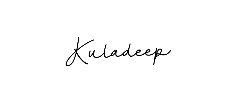 Design your own signature with our free online signature maker. With this signature software, you can create a handwritten (BallpointsItalic-DORy9) signature for name Kuladeep. Kuladeep signature style 11 images and pictures png