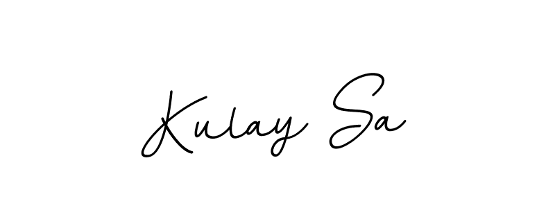 Design your own signature with our free online signature maker. With this signature software, you can create a handwritten (BallpointsItalic-DORy9) signature for name Kulay Sa. Kulay Sa signature style 11 images and pictures png