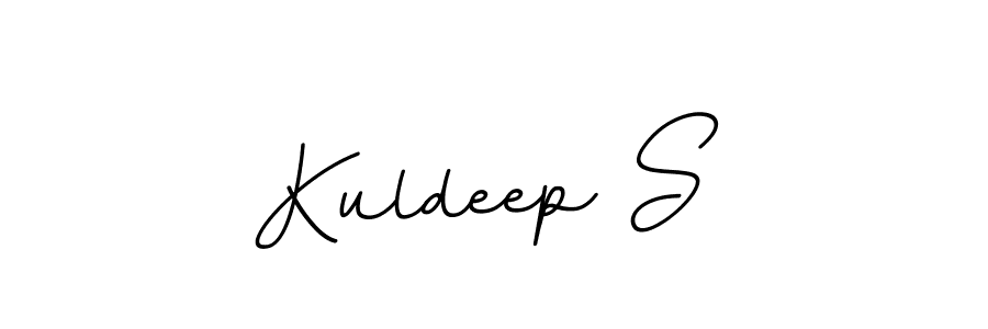 Kuldeep S stylish signature style. Best Handwritten Sign (BallpointsItalic-DORy9) for my name. Handwritten Signature Collection Ideas for my name Kuldeep S. Kuldeep S signature style 11 images and pictures png