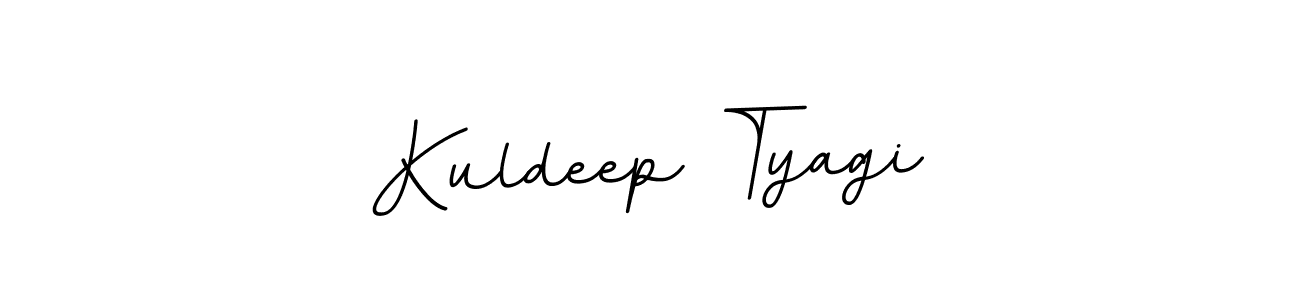Make a beautiful signature design for name Kuldeep Tyagi. With this signature (BallpointsItalic-DORy9) style, you can create a handwritten signature for free. Kuldeep Tyagi signature style 11 images and pictures png