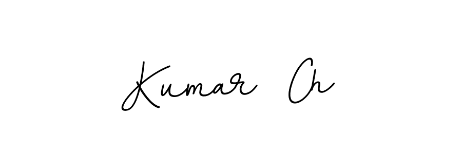 It looks lik you need a new signature style for name Kumar  Ch. Design unique handwritten (BallpointsItalic-DORy9) signature with our free signature maker in just a few clicks. Kumar  Ch signature style 11 images and pictures png