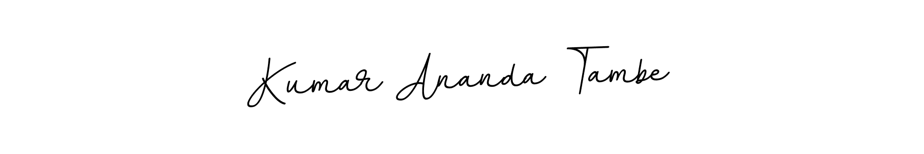 This is the best signature style for the Kumar Ananda Tambe name. Also you like these signature font (BallpointsItalic-DORy9). Mix name signature. Kumar Ananda Tambe signature style 11 images and pictures png