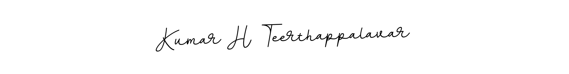 How to make Kumar H Teerthappalavar signature? BallpointsItalic-DORy9 is a professional autograph style. Create handwritten signature for Kumar H Teerthappalavar name. Kumar H Teerthappalavar signature style 11 images and pictures png