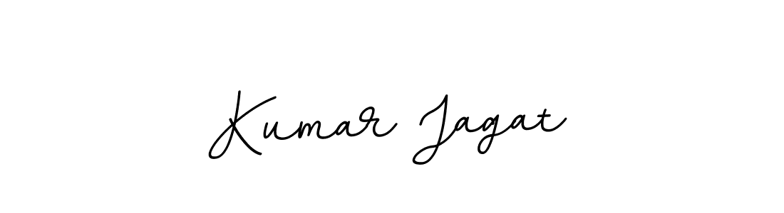 Make a beautiful signature design for name Kumar Jagat. With this signature (BallpointsItalic-DORy9) style, you can create a handwritten signature for free. Kumar Jagat signature style 11 images and pictures png