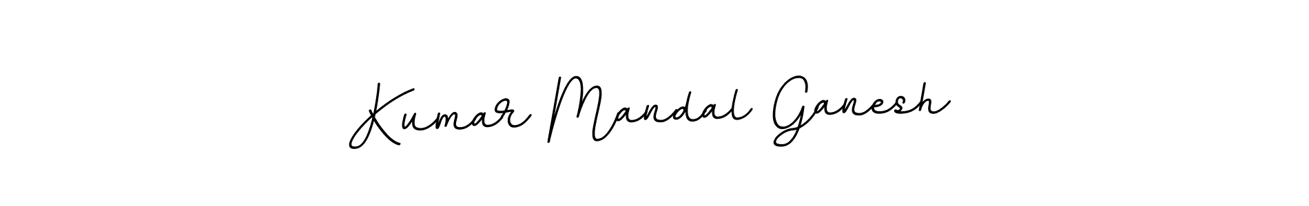 How to make Kumar Mandal Ganesh name signature. Use BallpointsItalic-DORy9 style for creating short signs online. This is the latest handwritten sign. Kumar Mandal Ganesh signature style 11 images and pictures png
