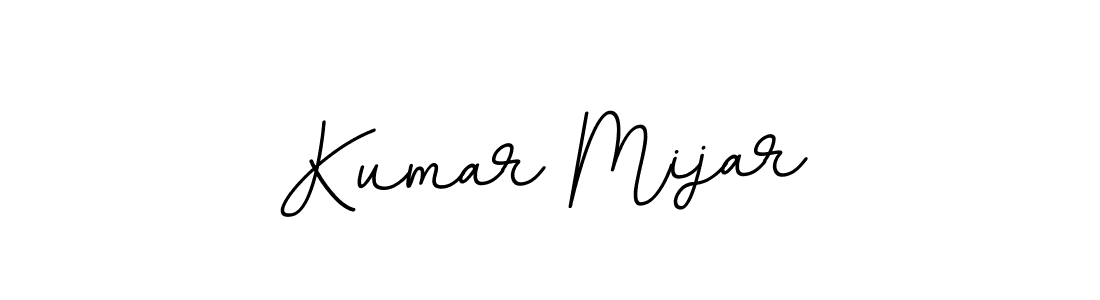 if you are searching for the best signature style for your name Kumar Mijar. so please give up your signature search. here we have designed multiple signature styles  using BallpointsItalic-DORy9. Kumar Mijar signature style 11 images and pictures png