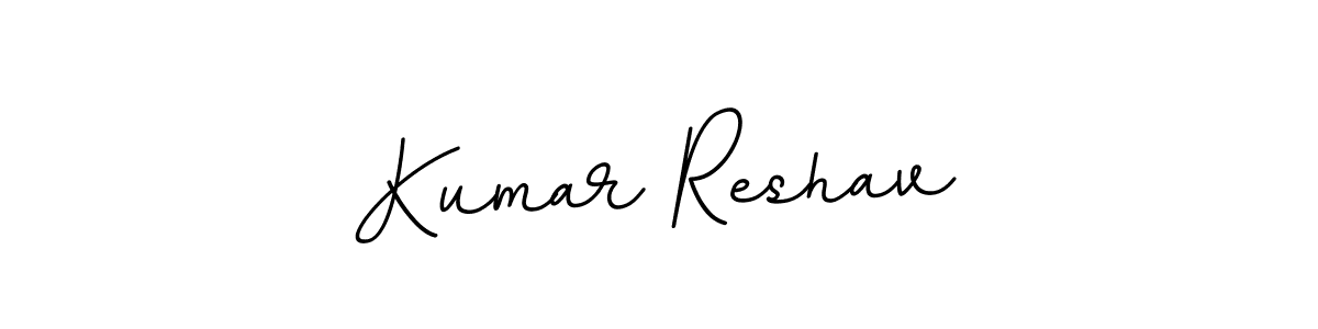 It looks lik you need a new signature style for name Kumar Reshav. Design unique handwritten (BallpointsItalic-DORy9) signature with our free signature maker in just a few clicks. Kumar Reshav signature style 11 images and pictures png