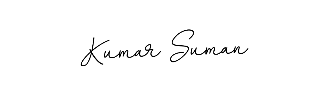 Kumar Suman stylish signature style. Best Handwritten Sign (BallpointsItalic-DORy9) for my name. Handwritten Signature Collection Ideas for my name Kumar Suman. Kumar Suman signature style 11 images and pictures png