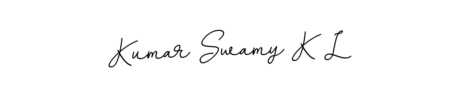 BallpointsItalic-DORy9 is a professional signature style that is perfect for those who want to add a touch of class to their signature. It is also a great choice for those who want to make their signature more unique. Get Kumar Swamy K L name to fancy signature for free. Kumar Swamy K L signature style 11 images and pictures png