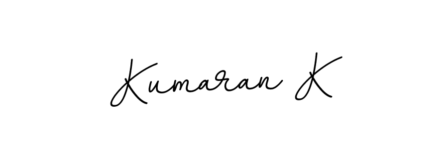 Also we have Kumaran K name is the best signature style. Create professional handwritten signature collection using BallpointsItalic-DORy9 autograph style. Kumaran K signature style 11 images and pictures png