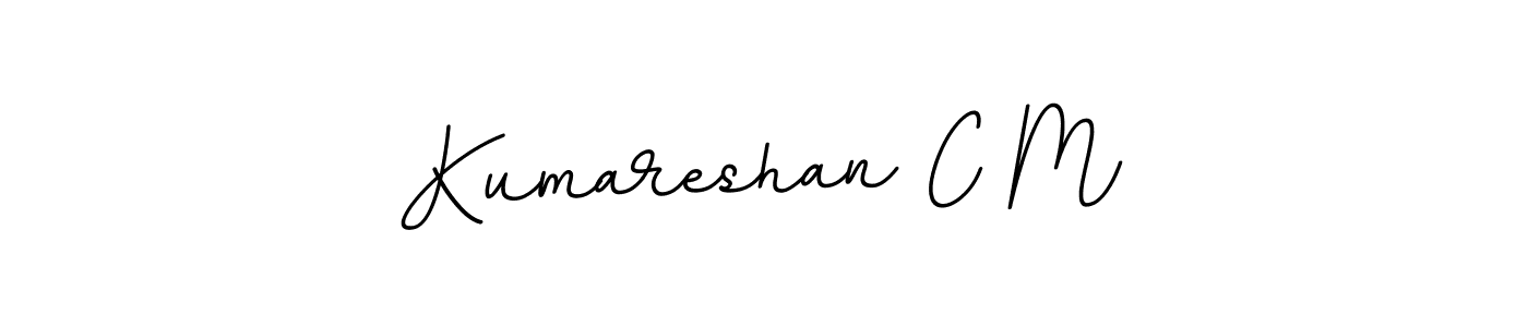 How to Draw Kumareshan C M signature style? BallpointsItalic-DORy9 is a latest design signature styles for name Kumareshan C M. Kumareshan C M signature style 11 images and pictures png