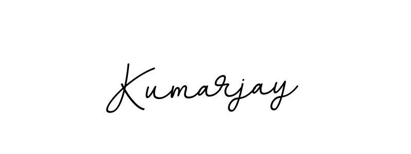 How to make Kumarjay name signature. Use BallpointsItalic-DORy9 style for creating short signs online. This is the latest handwritten sign. Kumarjay signature style 11 images and pictures png