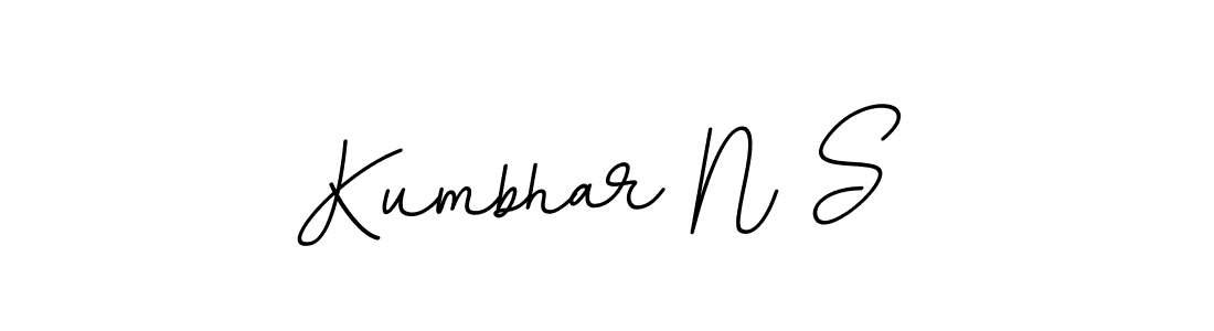 This is the best signature style for the Kumbhar N S name. Also you like these signature font (BallpointsItalic-DORy9). Mix name signature. Kumbhar N S signature style 11 images and pictures png